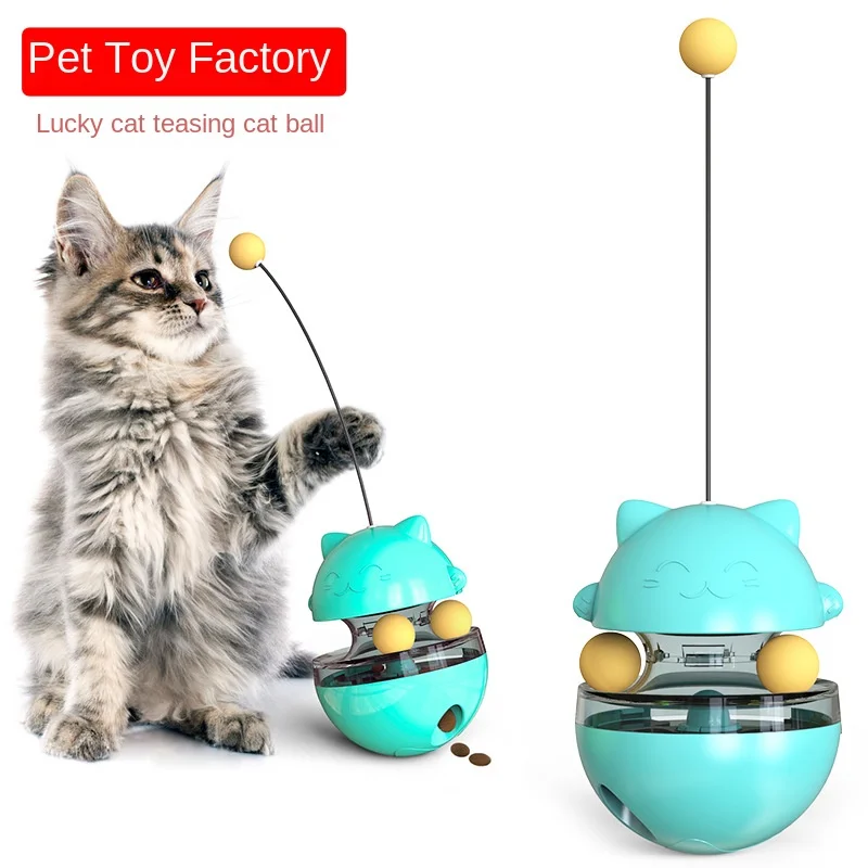 Pet Supplies Cat Fun Feeding Toys Cat Treat Dispenser Cat Slow Feeder