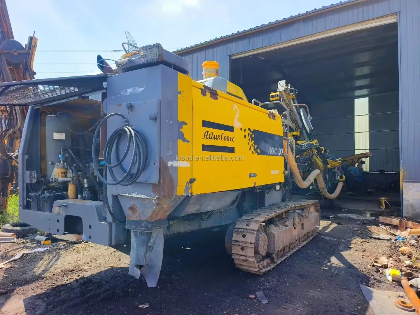 Used Atlas Copco Hydraulic Surface Drill Rigs ROC D7 D45 D55 Drilling Rigs