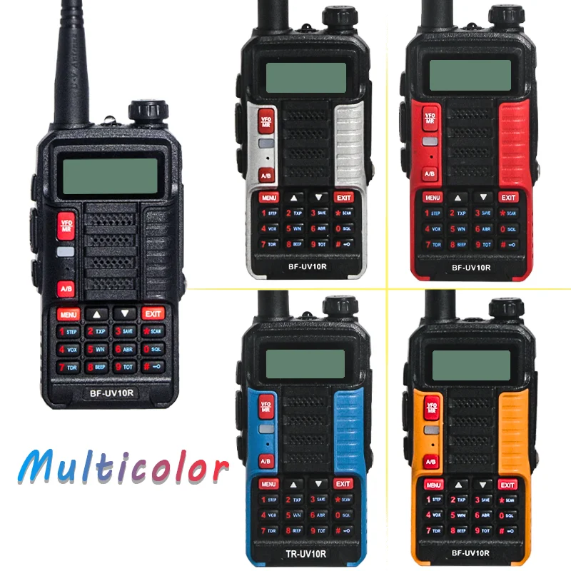 2022 BAOFENG 10W Professional Portable Walkie Talkie UV10R 128 Channels Transceiver Dual Band Two Way CB Ham Radio Usb Rechanger