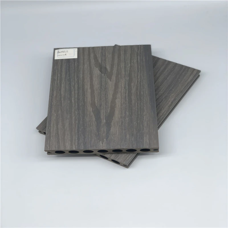 Interlocking wpc wood polymer composite decking boards outdoor