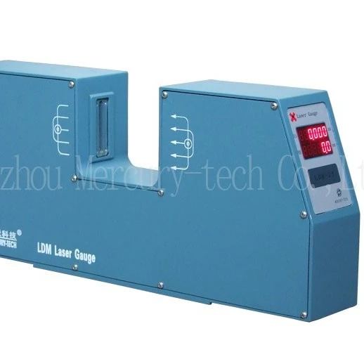 Бесконтактный микрометр диаметром провода лазерного сканирования