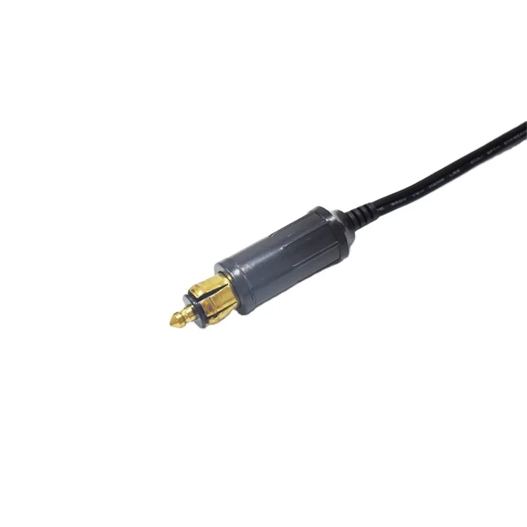Автомобильное зарядное устройство 18AWG переходник для зарядного устройства мотоцикла удлинитель европейского Din-Scoket-35cm
