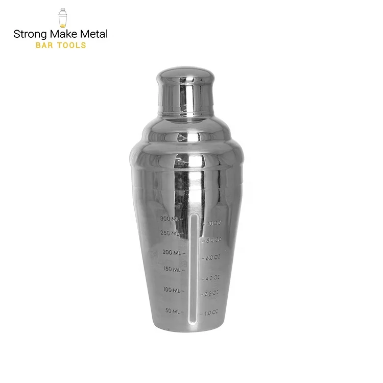 Professional 500ml japanese cobbler insulated gold copper bar customized hybrid cocktail shaker with measurements