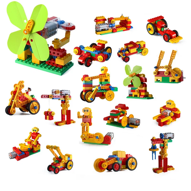 3 + детский Duplo строительный блок робот для программирования 9656/2202 силовая техника научно-образовательная Экипировка 100 стили PA030309