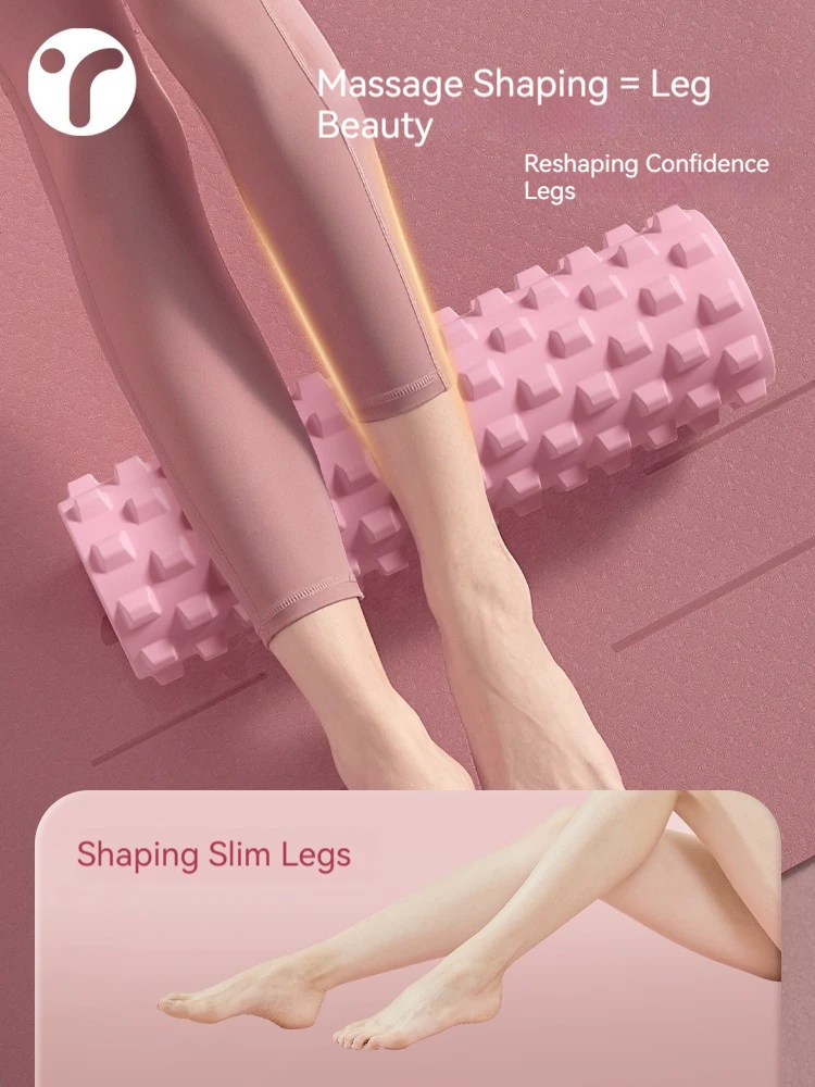 Foam Roller High Density Soft Grid EVA Hollow Fitness Yoga Foam Roller Muscle Massage Foam Roller for Exercise