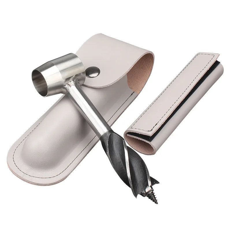 Survival Tools  Settlers Wrench Scotch Eye Wood Auger Drill Bit Manual Auger Camping Outdoor Wood Peg and Hole Maker