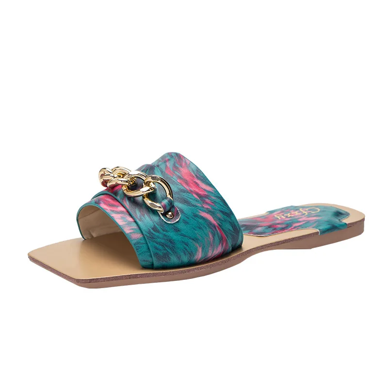 
Trendy Special Design Pu Surface Fashion Flat Slippers For Ladies,Slipper Wholesalers 