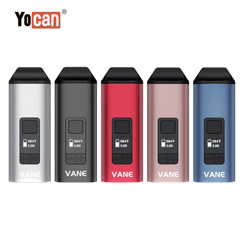 
Yocan ceramic chamber vaporizer dry herb pod VANE vapor starter kits 