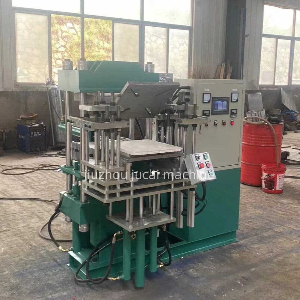 Hydraulic Rubber Silicone Moulding Press Machine flat vulcanizing press machine