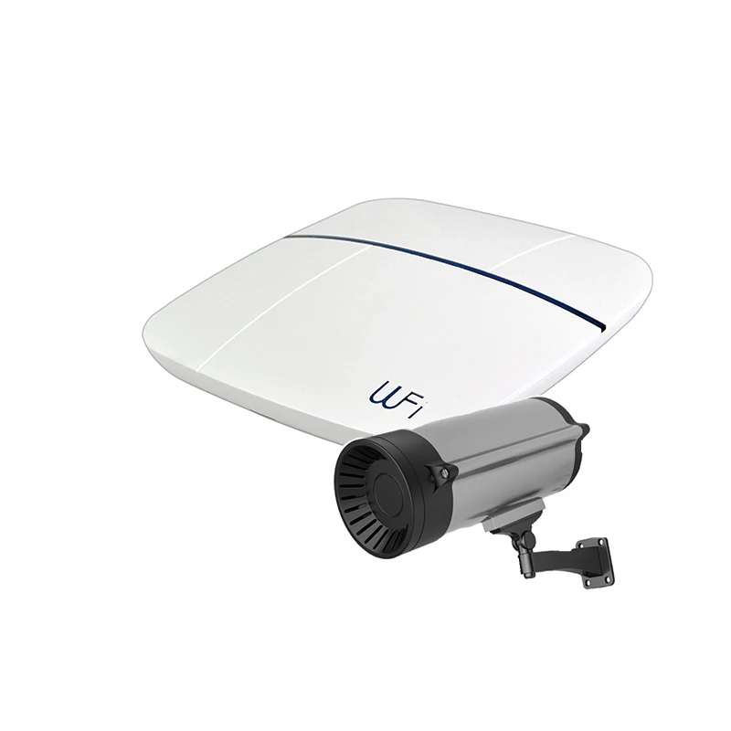 
OEM/ODM Intelligent Fog Security System Strobe Light Siren WiFi 4G Wireless Burglar Alarm System 