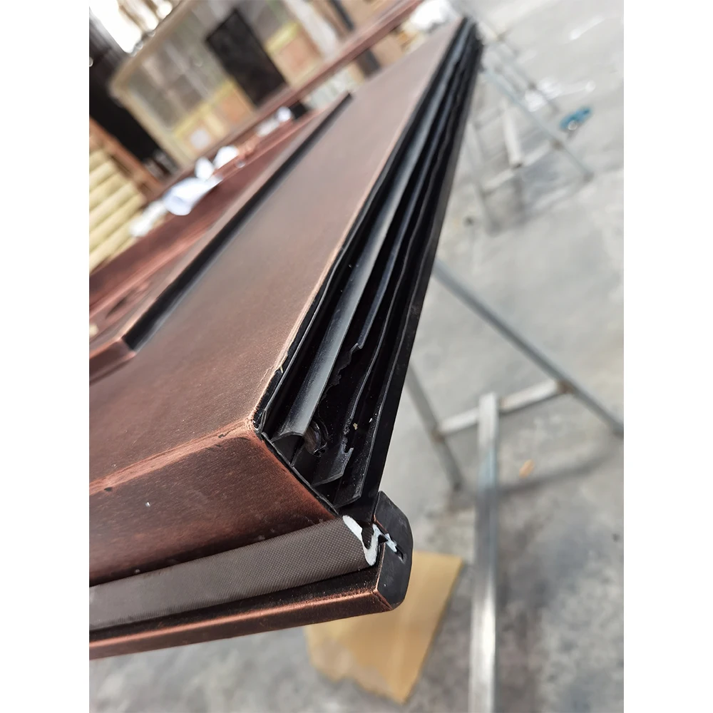 wrought iron gate forged door with the best heat preservation effect