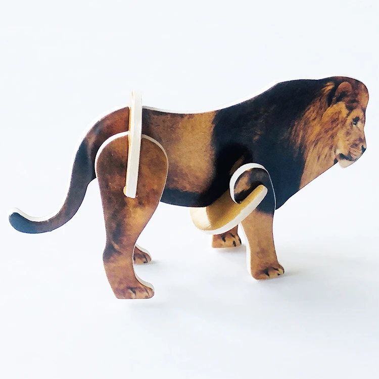 Custom educational 3D printed Foam puzzle building Paper model Puzzles