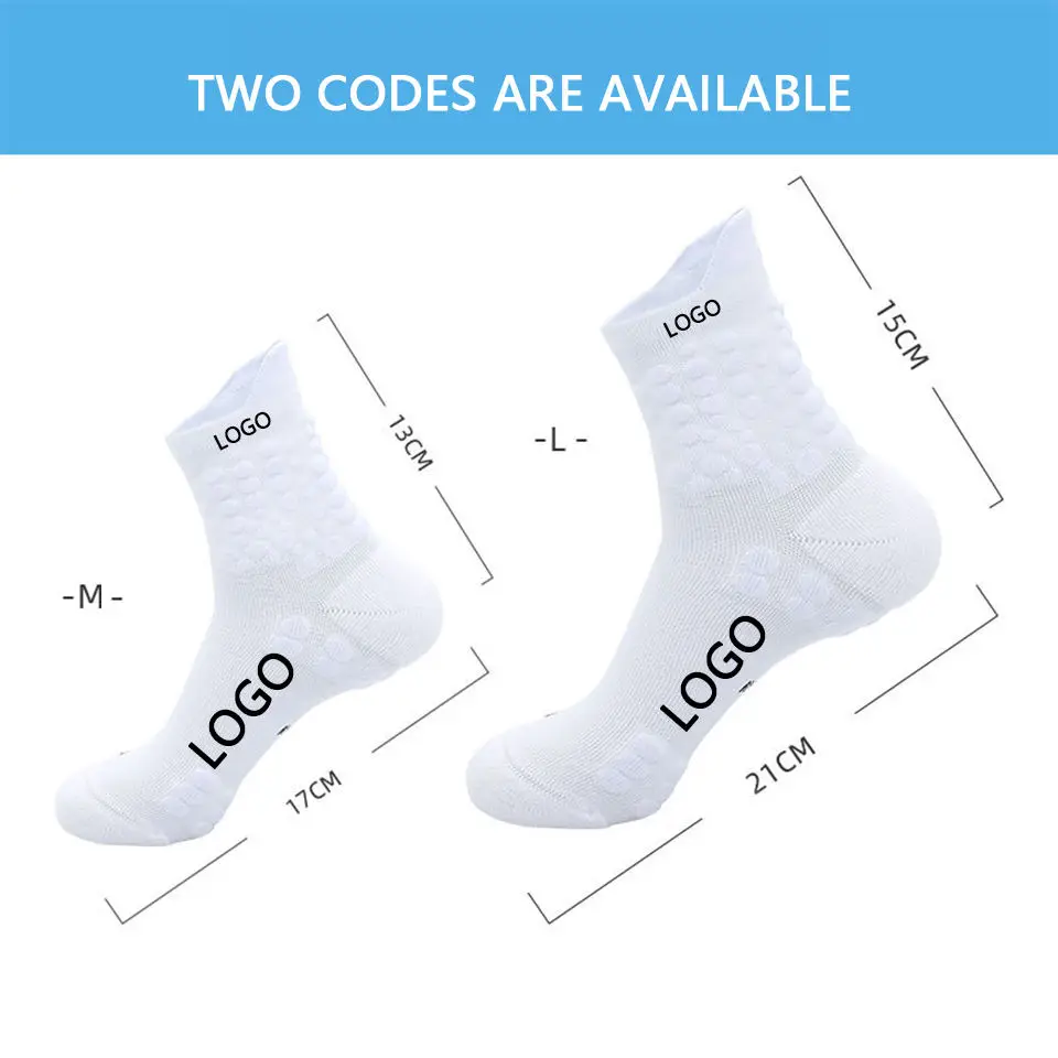 Performance Sport Moisture Wicking Custom Logo Basketball Socks Quick Dry Crew Athletic Running Sock
