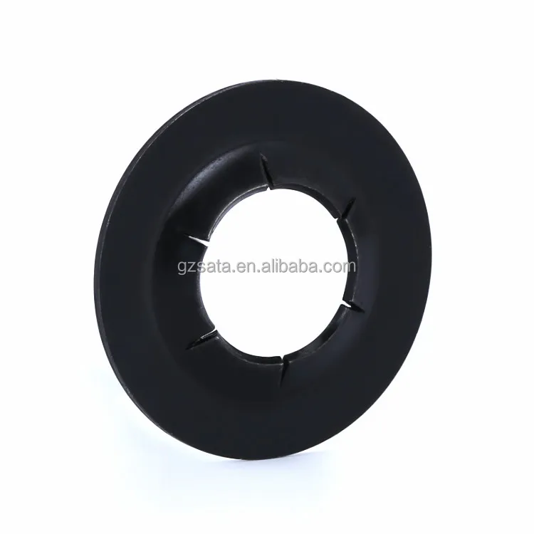 65Mn Spring Steel Black Oxide SPN External Self-Locking Round Flat Spring Push Nuts for Axis