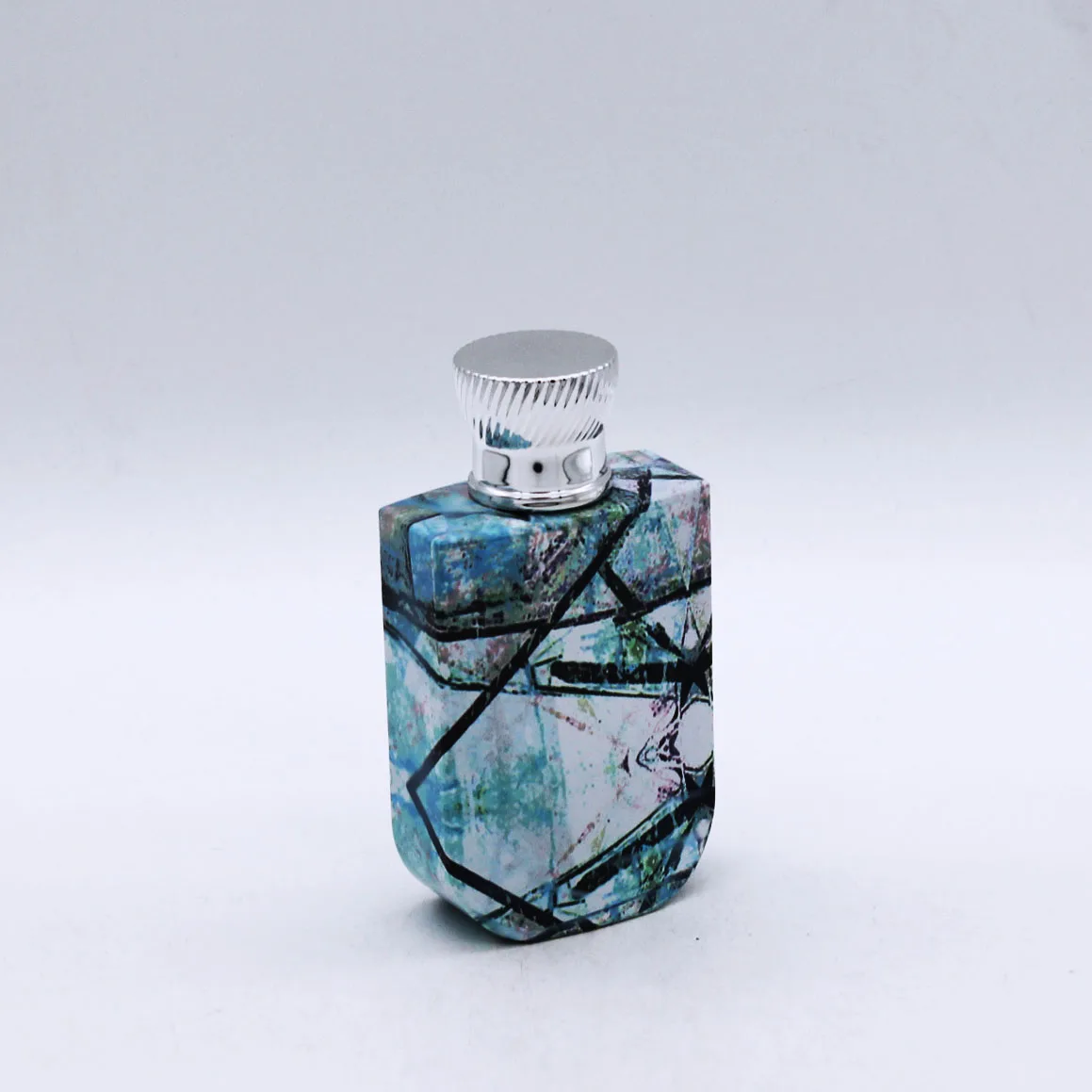 hot sale high quality design new color luxury cosmetic glass bottle for perfume 100ml