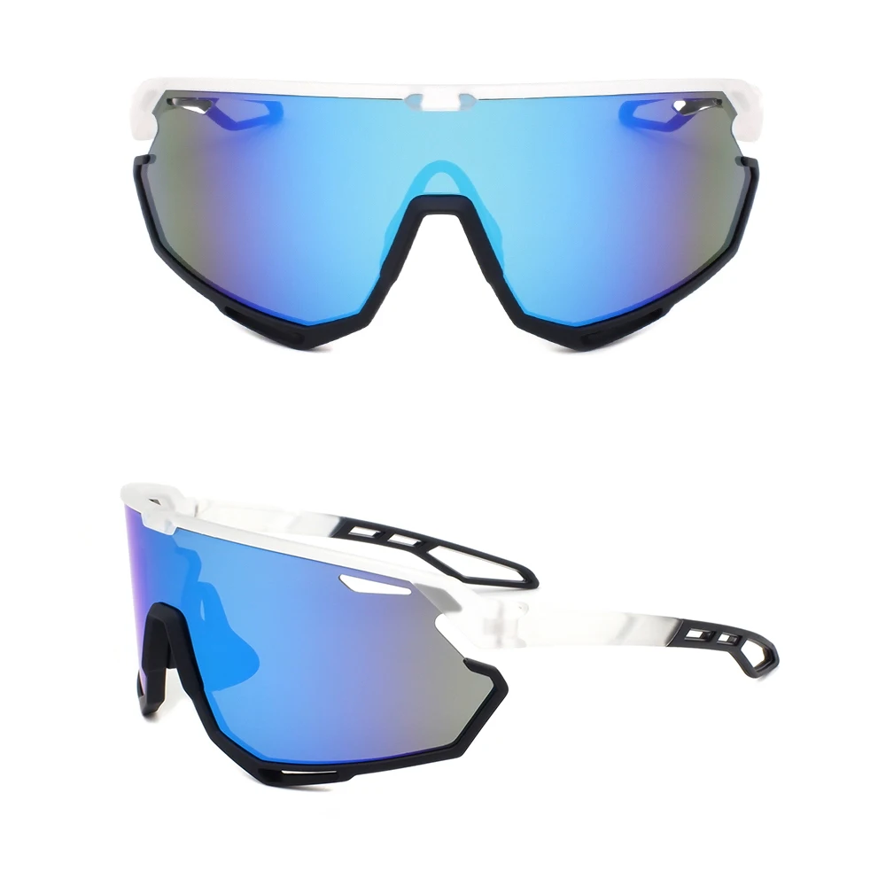 Road cycling outdoor running windproof big sunglasses mountain bikes sunglass 2024