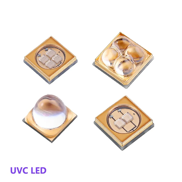 Factory Hot Seller SMD6565 UVC Professional manufacturer of 0.5 watt 275nm  60 Degree Angle  5-7.5 volt Purifier