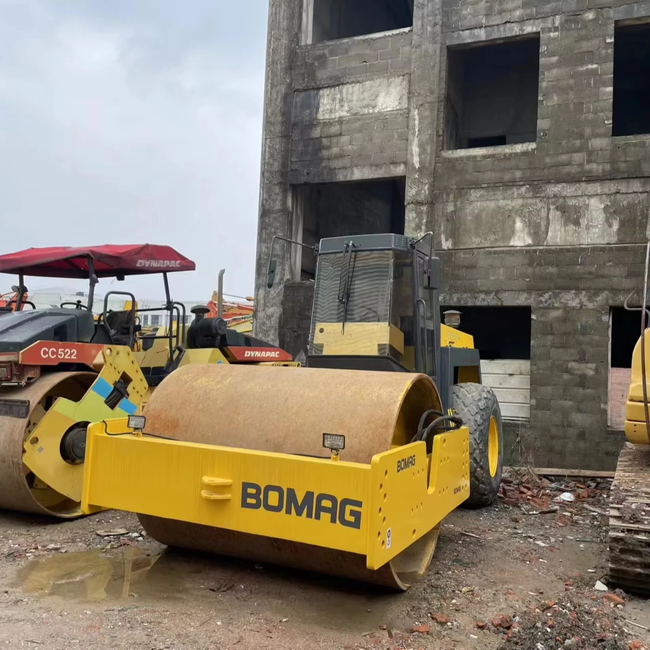 Road construction equipment used machine  Bomag 217 219 rollers for sale