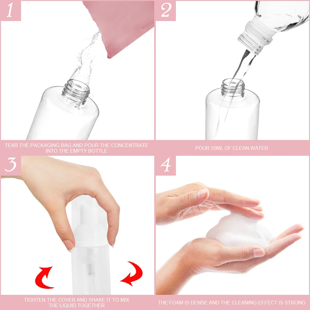 custom set vegan private label shampooing personalised make your own lash shampoo