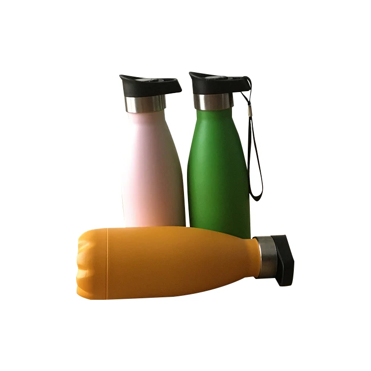 
Portable 260 Ml Vacuum Flask Thermos Cola Shaped Insulated Double Wall Stainless Steel Water Bottle with Custom Log 