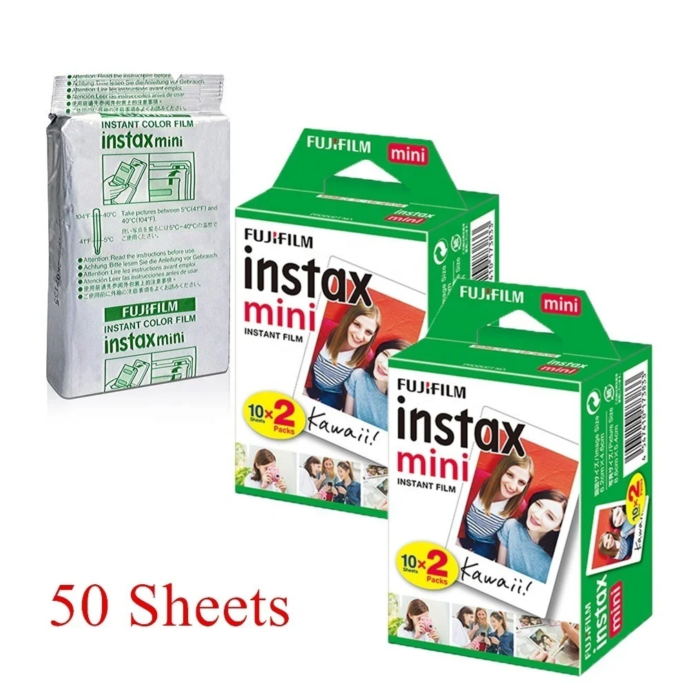  Белая пленка для Fuji Instax Mini 8 i мини фотоаппаратов моментальной печати 7s 9 70 25 50s 90 мгновенной фото камеры Share SP-1 SP-2