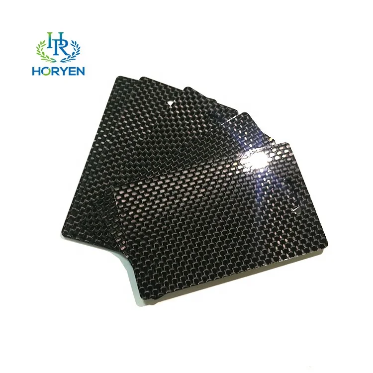 Horyen manufacture cheap OEM carbon business card