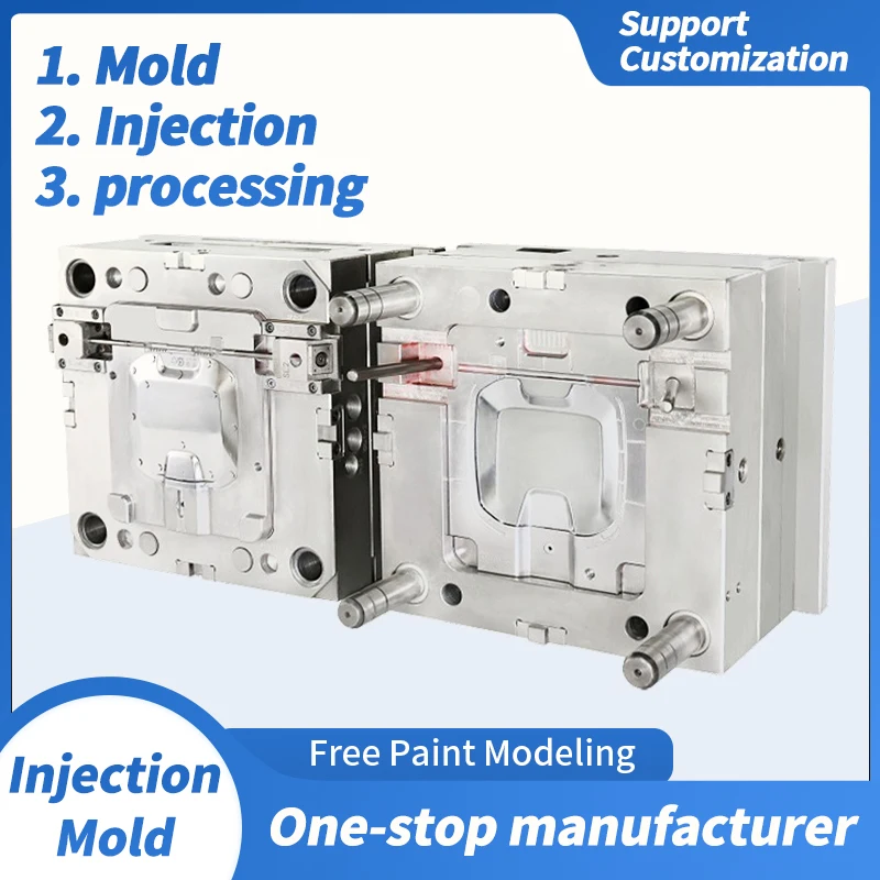 Factory Direct High Quality Metal Rear Tail Lamp China Plastic Mould Injection