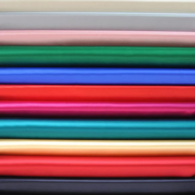 Pure mulberry silk fabric 16mm silk satin solid color or digital printed silk satin charmeuse