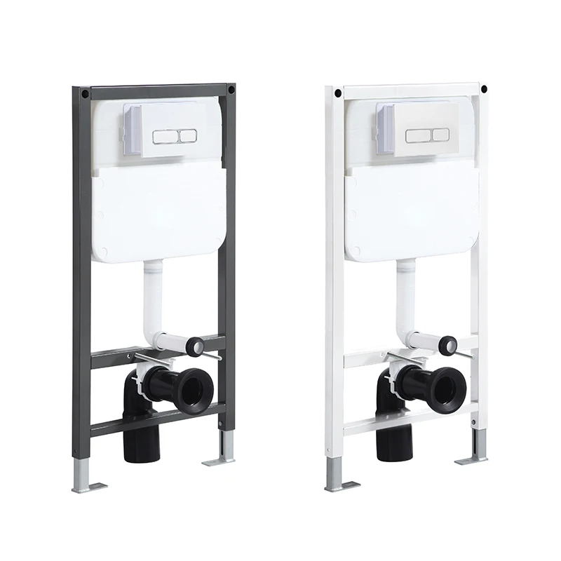 In Wall Dual Flush Wc Hidden Water Tank Sanitary Ware Accessories Bathroom Wall Hung Toilet Concealed Cistern