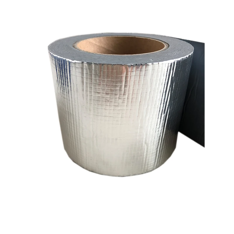 Aluminium Foil Butyl Rubber Tape self-Adhesive Silver Waterproof repair seal Tape for Roof Leak on sale