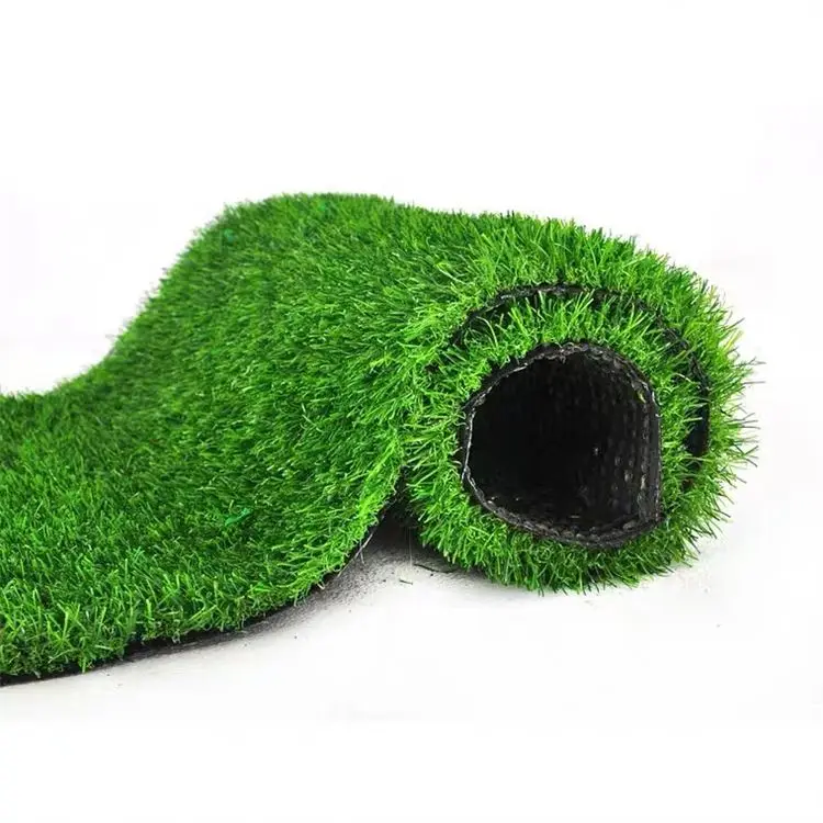 Customized 20mm-50mm outdoor football field synthetic grass carpet for playground