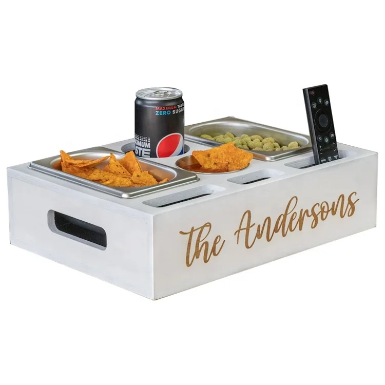 Gift for Christmas Personalized Sofa Butler Organizer Tv Box Couch Console Organizer Box