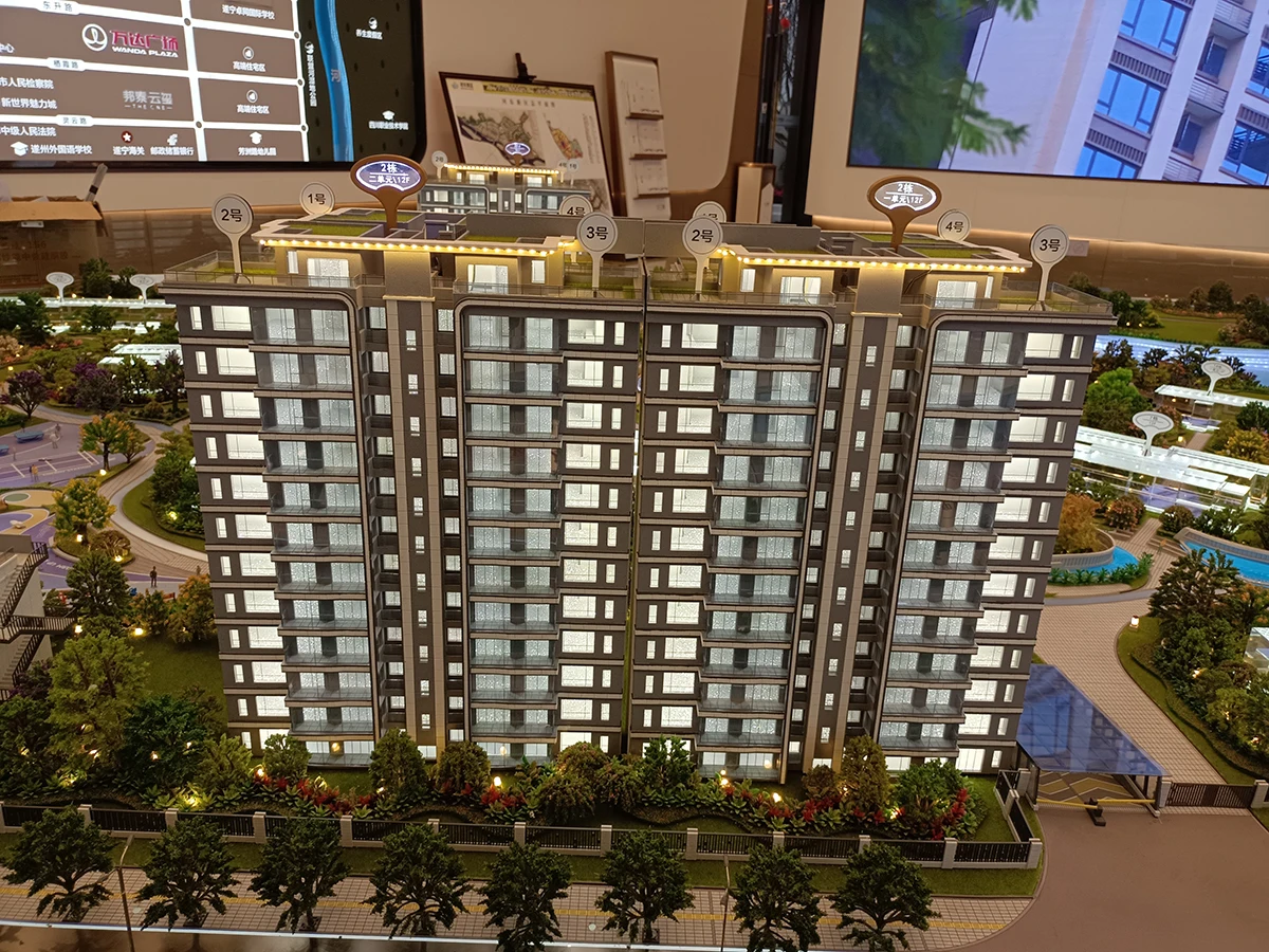 Customization Cheap Price 3d Building Commercial Architectural Scale Models