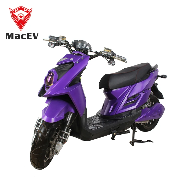 Most Popular 2019 New Design Adult Electric Moped Motorcycle Price with Two Seats and USB Charging Ports