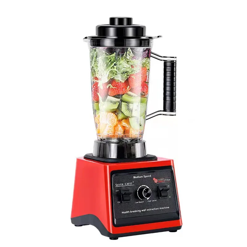 2 In 1 Blender Double Cup 8000w Strong Power 3l 9525 Motor Silver Crest Double Cup Blender For Home