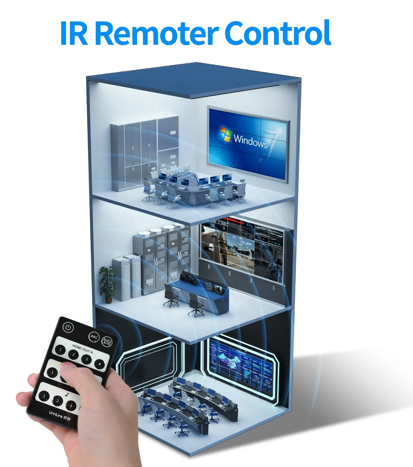 Hot sale 120m HDMI 4K Uncompressed Video Extender over Cat6 Cat5E Video Transmitter&Receiver