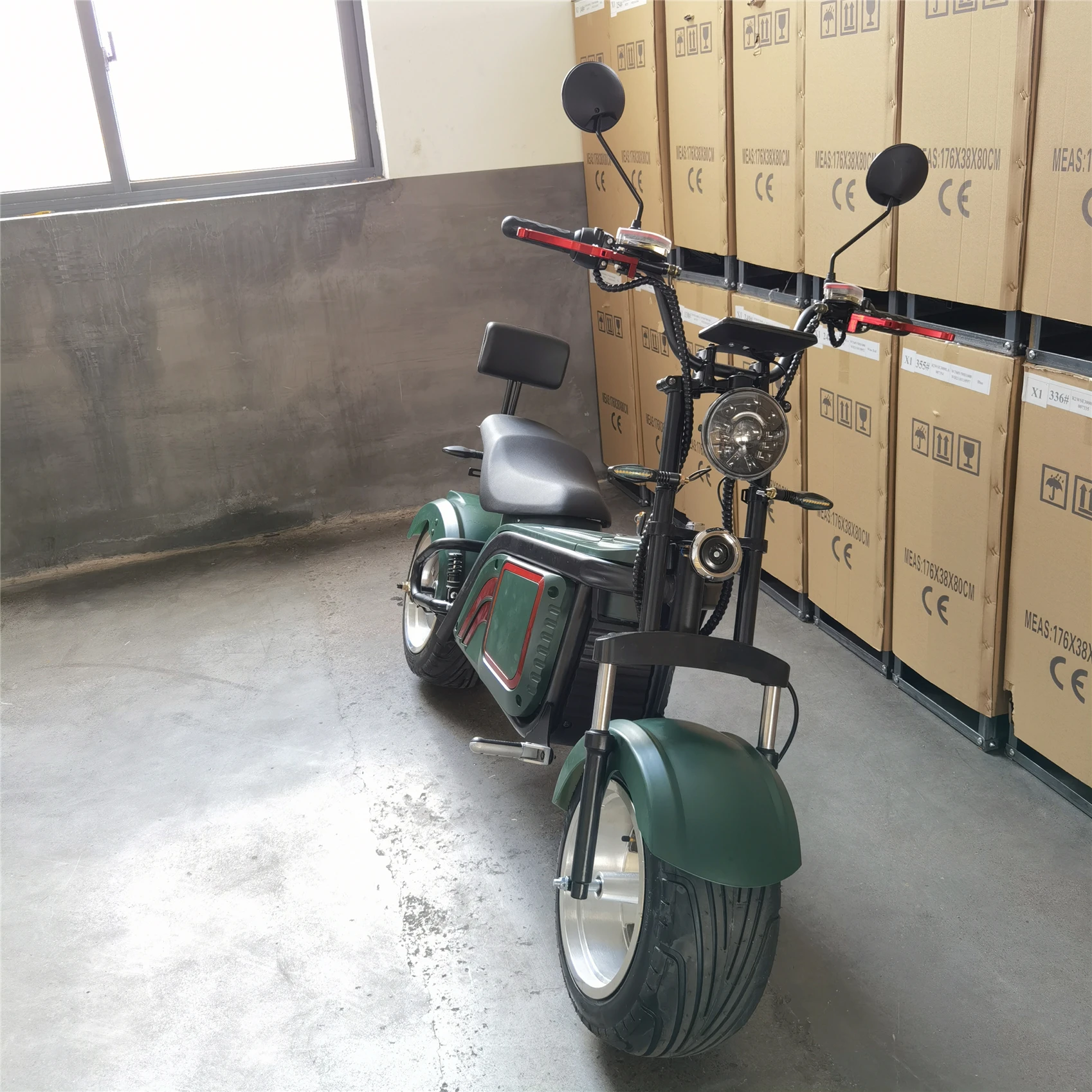 Yidegreen  2000W Urban City Cooling Motorbike Moto Blue Tracker Racer Cycles Electric Motorcycle