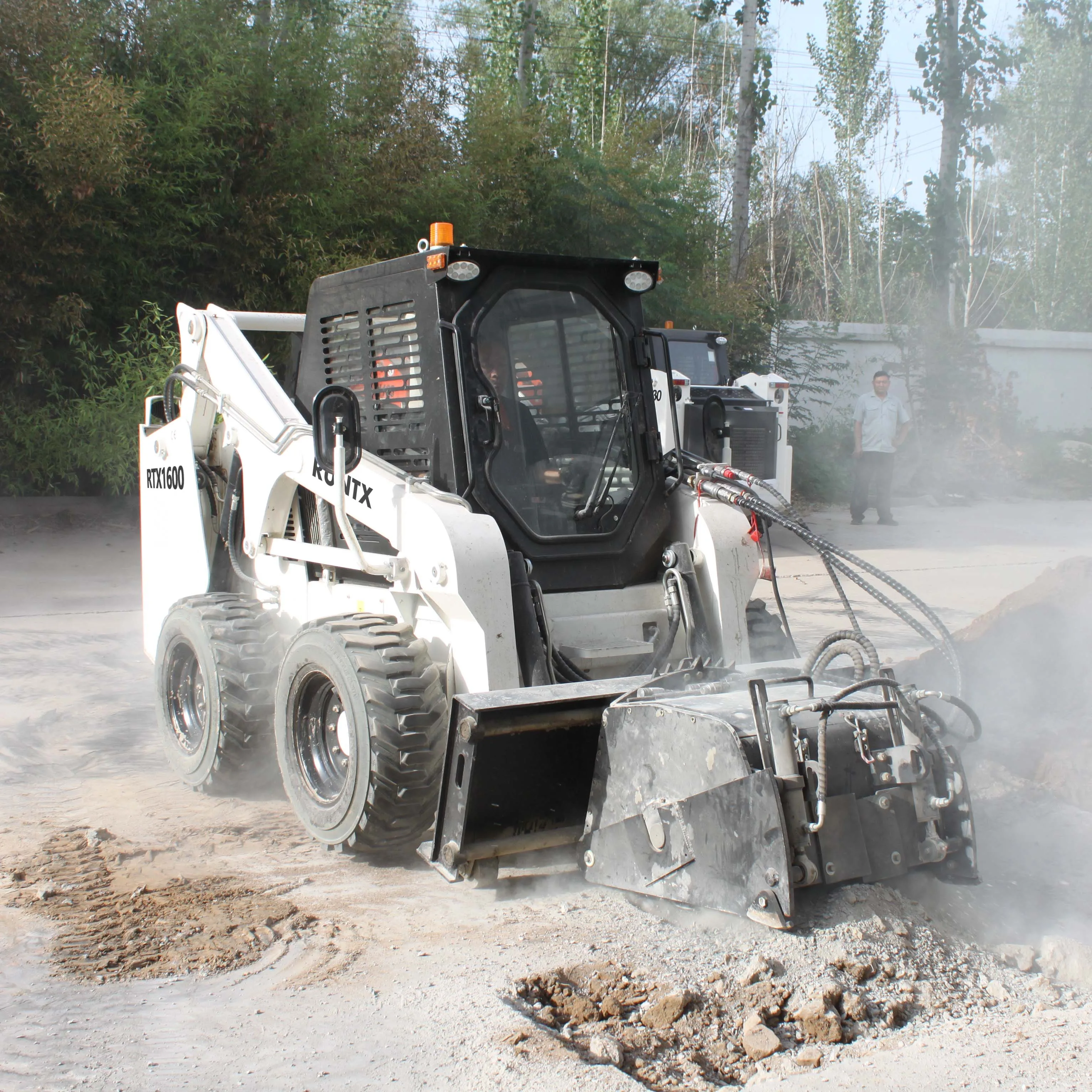 RUNTX Construction Machinery Compact wheel Loader mini loader skid steer cheap mini skid steer loader for sale