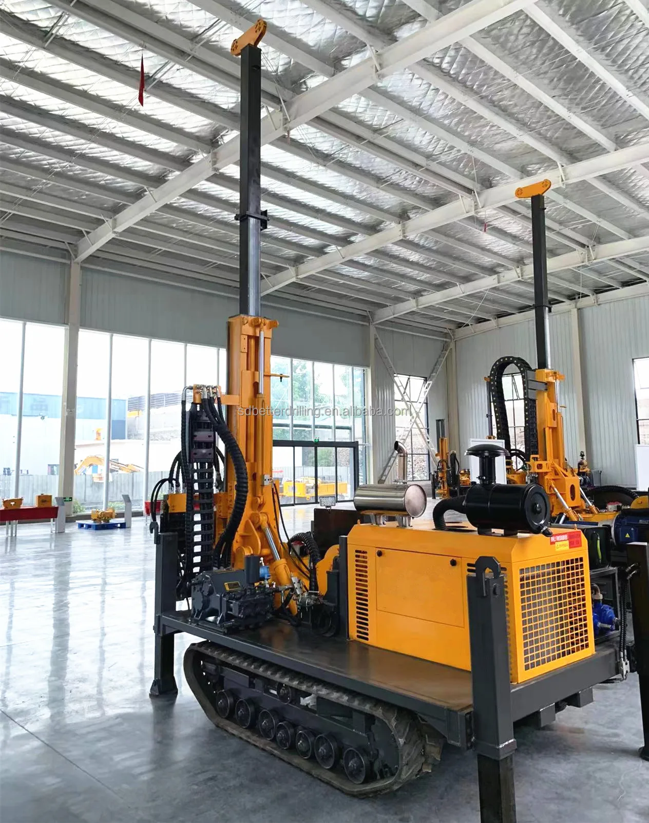 HYDRAULIC Track Mounted Diamond Core Bore Drill Rig Machine Gold Mines Geological exploration Drill Rig