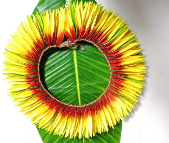 Hawaiian Haku heaven bird flower hair clip Artificial Island eva frangipani plumerial hibiscus tiara ear accessories head band