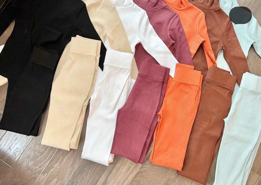 Custom Winter Cozy 2 Piece Set Women Fall One Shoulder Top And Extended Leggings Two Piece Lounge Wear Sets Women Clothing 2022