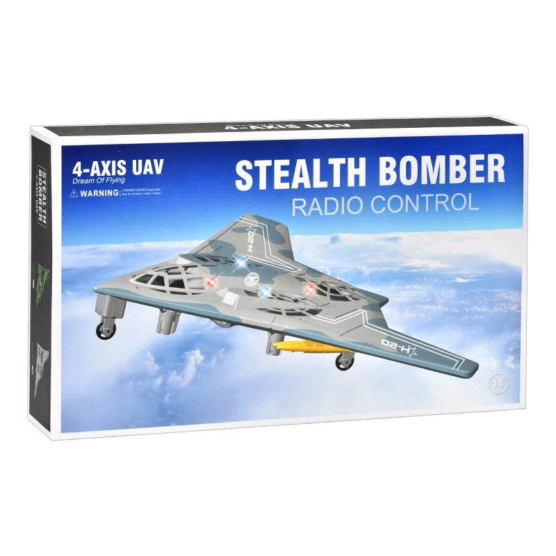 Funny multi-mode outdoor remote control fighter children intelligent puzzle airplane model RC helicopter toys