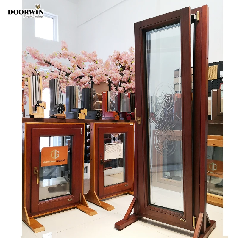  DOORWIN group китайское производство огромное наклонное и поворотное окно со стандартным стеклом