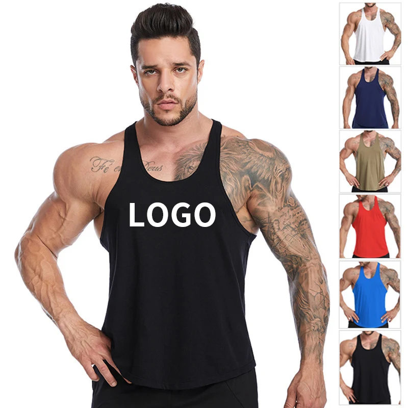 Newest True Us/Eur Size Comfortable Men Tank Tops Fitness Singlet Bodybuilding Workout Gym Men Sleeveless Shirts