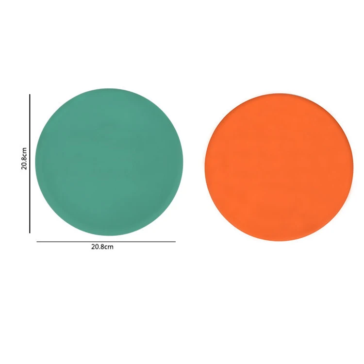 Factory Custom Silicone Dog Toy Disc Golf 20cm Flying Disk Professional Outdoor Game Sports Glow In The Dark Flying Disc