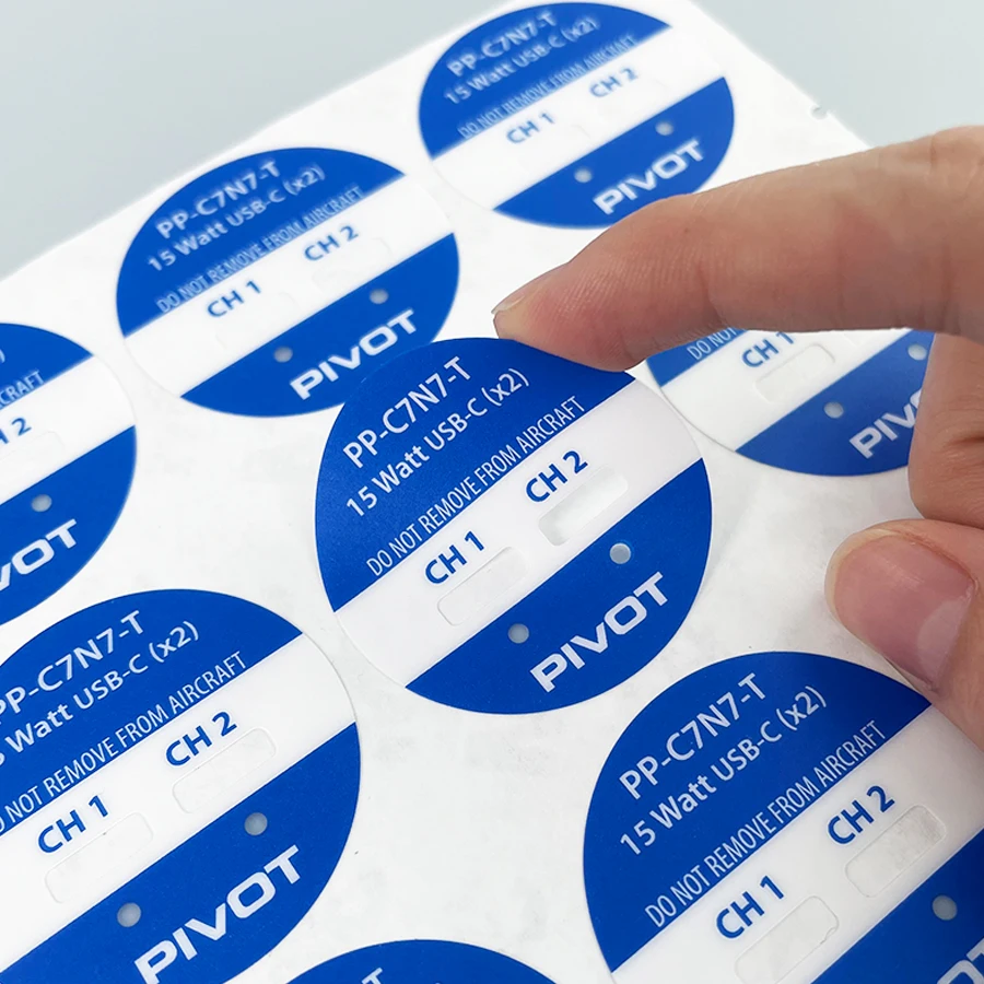 Flat Lexan Labels Control Panel Plastic Membrane Switch Decal PET PMMA Label Stickers Custom Die Cut PC Label Graphic Overlay