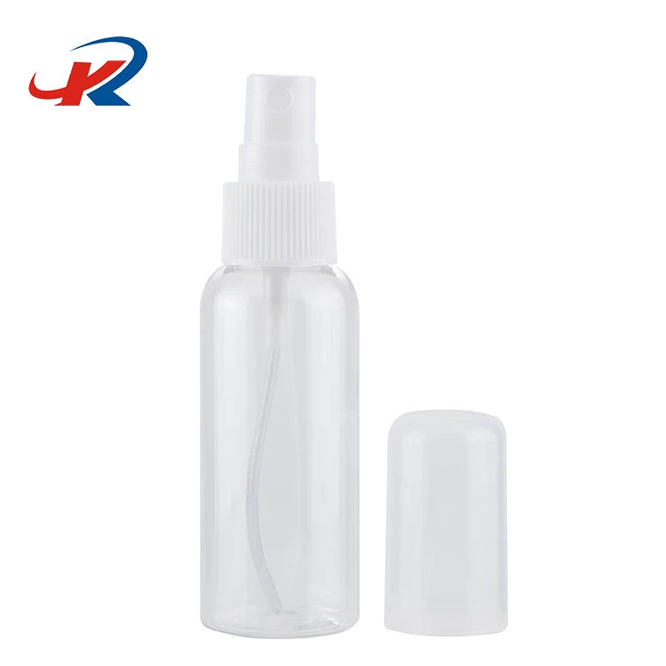 
Wholesale Clear Transparent Empty Mini Small 50ml Perfume Fine Mist PET Plastic Spray Bottles 