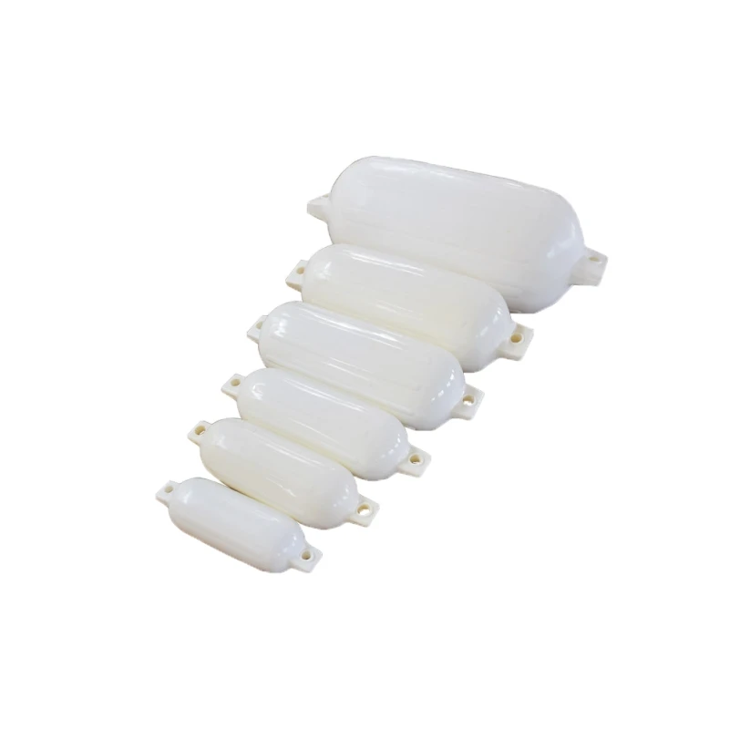 Marine PVC type A white color rubber inflatable Boat Fender for yacht ship
