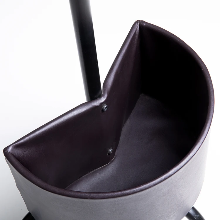 
Elderly Aid Standing Assist Portable Metal Walking Stick With Storage Handbag 