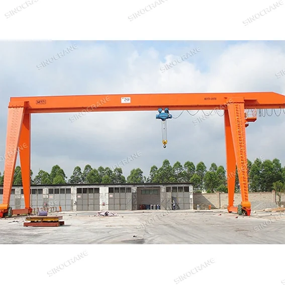 Industrial Efficient Port Gantry Cranes Wood Gantry Crane with PLC Engine Manufacturing Plants